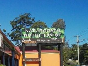 Outside sign - Sure Psychology